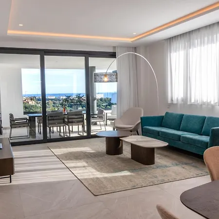 Elegant In Marbella, Sea Views, Infinity & Pool, Sauna, Gym, Spa, 5 Min To The