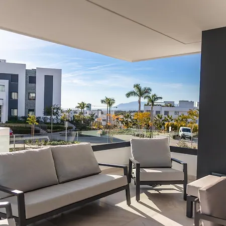 아파트 Elegant In Marbella, Sea Views, Infinity & Pool, Sauna, Gym, Spa, 5 Min To The 마르베야
